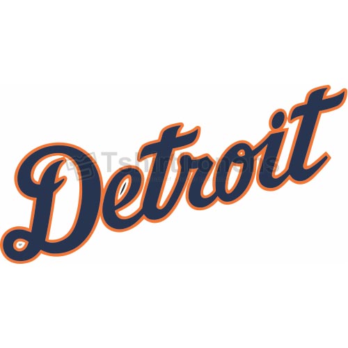 Detroit Tigers T-shirts Iron On Transfers N1583